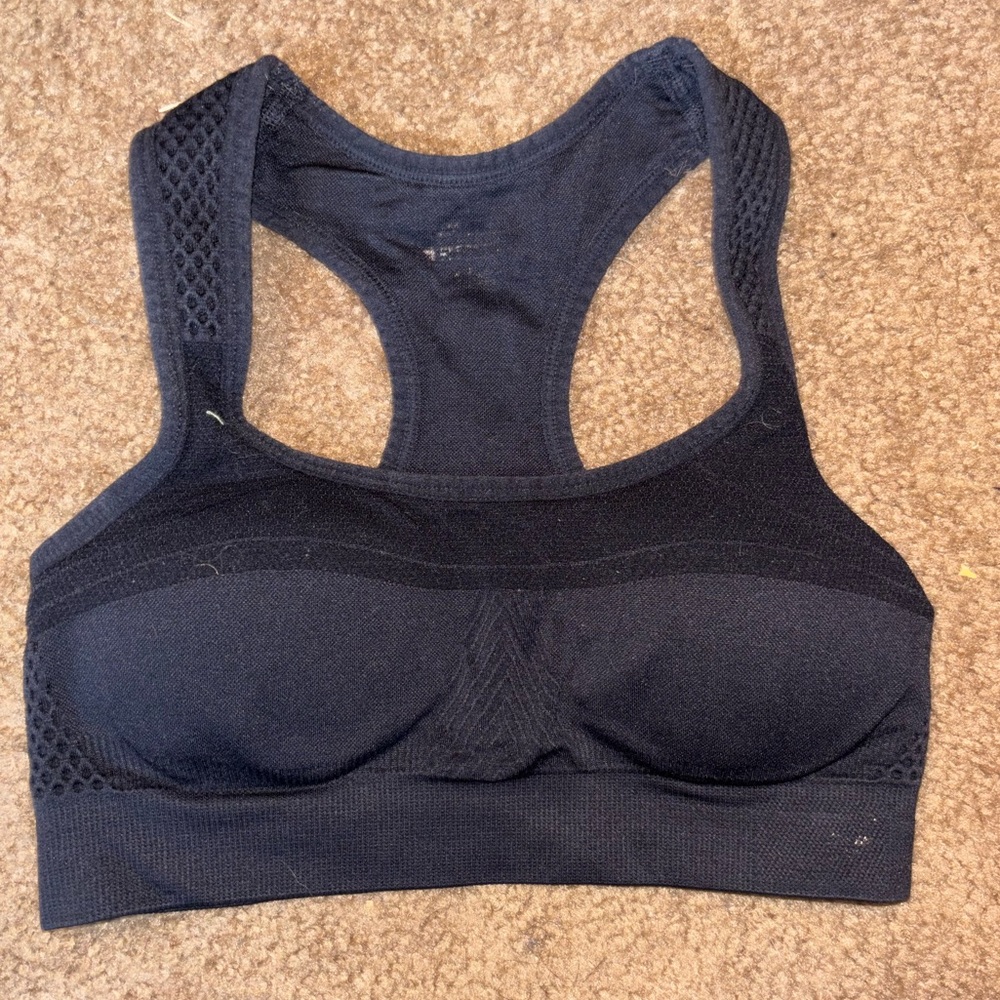 Black Sports Bra